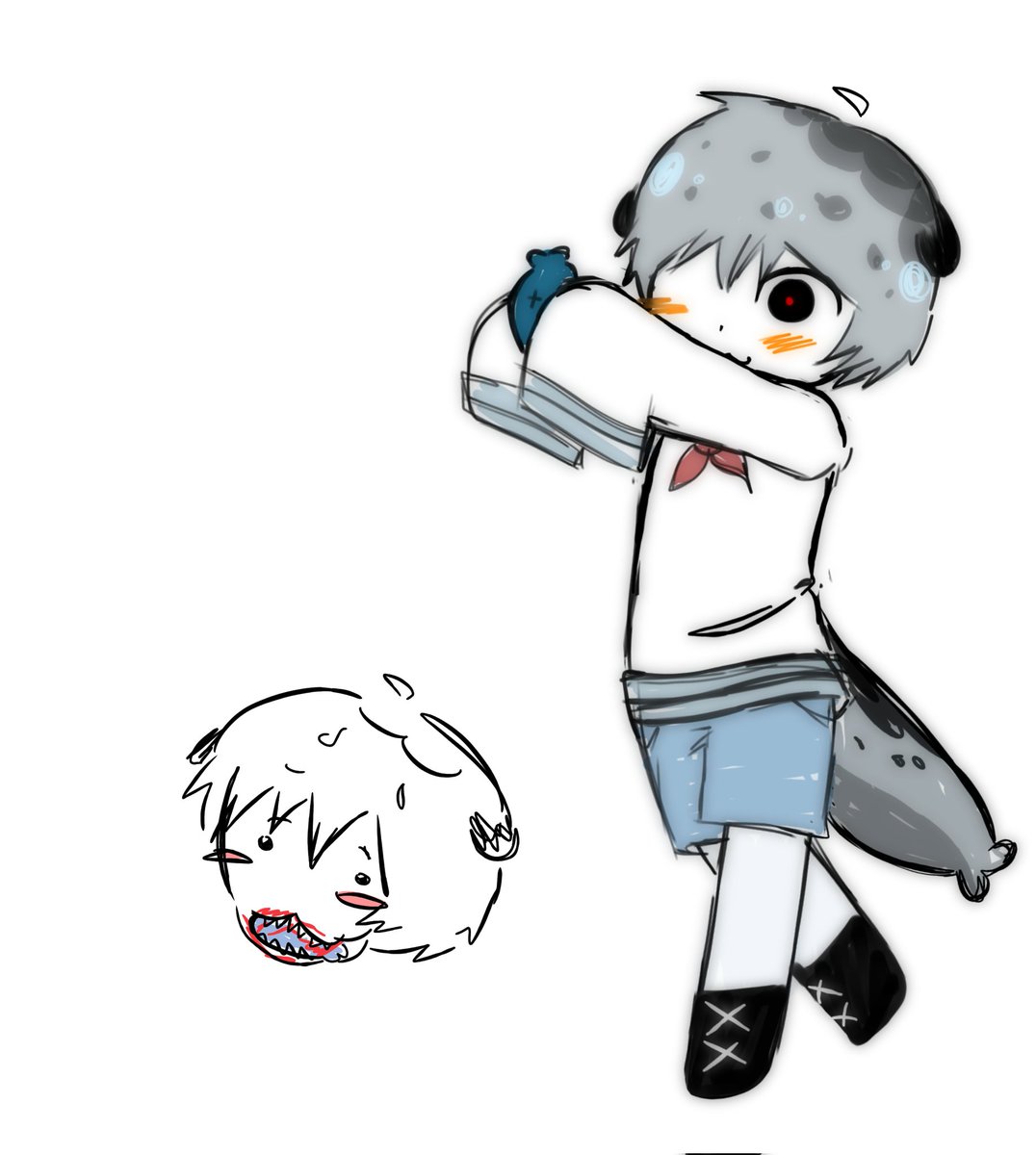 WatermeloX33's tweet image. Jeje mi oc de bodrio okegom jeje por favor denle laik no subo ni una mierda

Jeje my oc from shitty okegom jeje please like it 💔

#okegom #Funamusea #Leopardseal #seal #oc #jeje