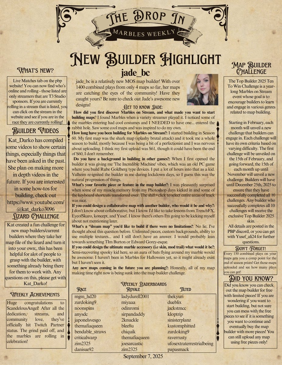 dropinmarbs's tweet image. Build em up, buttercup! #marblesonstream #thedropin