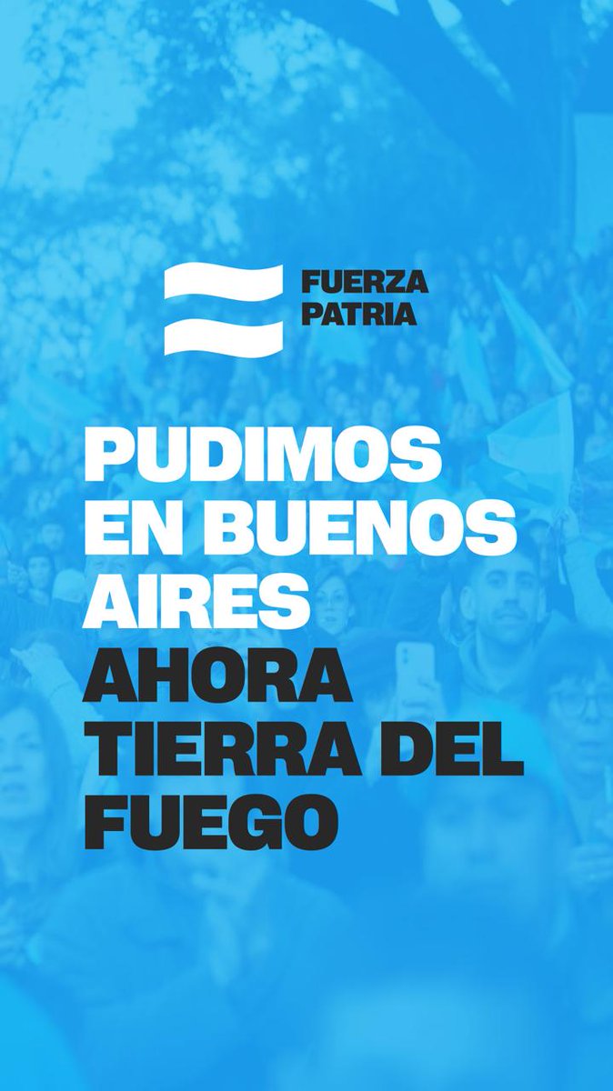 WalterVuotoTDF's tweet image. El resultado en Buenos Aires nos marca un rumbo claro: con unidad se puede poner un freno a Milei y abrir un futuro de esperanza. 

El peronismo se fortalece cuando se abraza y camina junto. 

Este es el camino ✌️🇦🇷