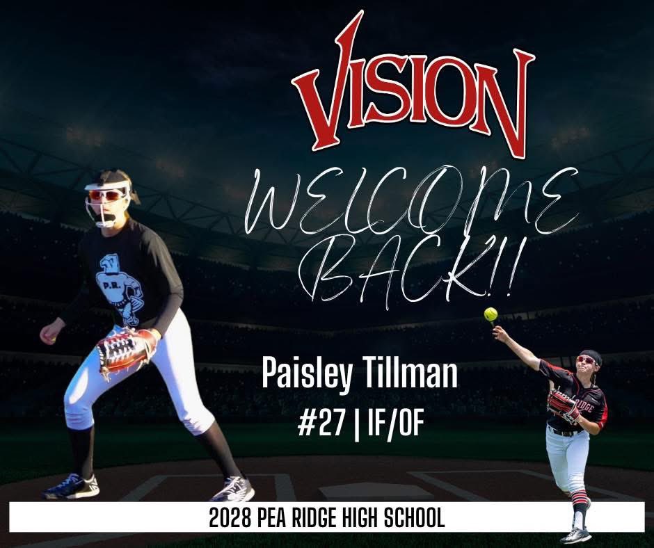 🥎 Welcome back #27 Paisley Tillman! This girl can get to just about everything while playing short stop, and her fun-loving nature reminds everyone why this game is supposed to be fun. We’re so glad she’s back!