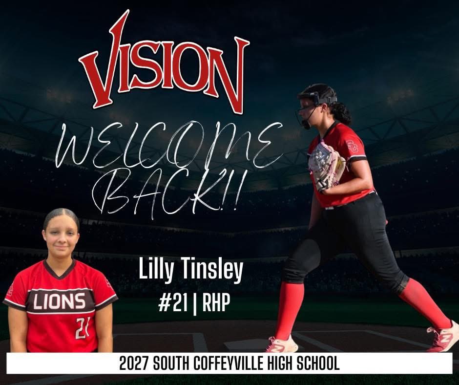 🥎 Welcome back #21 Lilly Tinsley! She recently threw her 500th strikeout for her high school, and she’s only a junior. Her calm demeanor and laser focus helps her miss barrels left and right, and we’re so glad she’s back in the circle with us!
