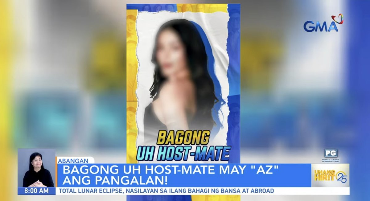 cairoyann's tweet photo. az will be part of the unang hirit family as their new host! to many more hostings for az soon 🫶

#AzMartinez https://t.co/8wUWUM2Ja4