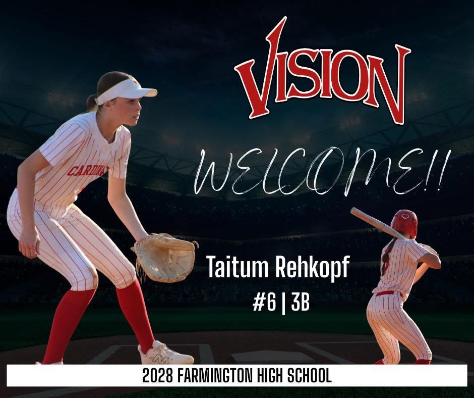 🥎 Welcome #6 Tatum Rehkopf! Her footwork and ability to fire it across the diamond is impressive, and we’re so excited to see this girl own her corner of the infield!