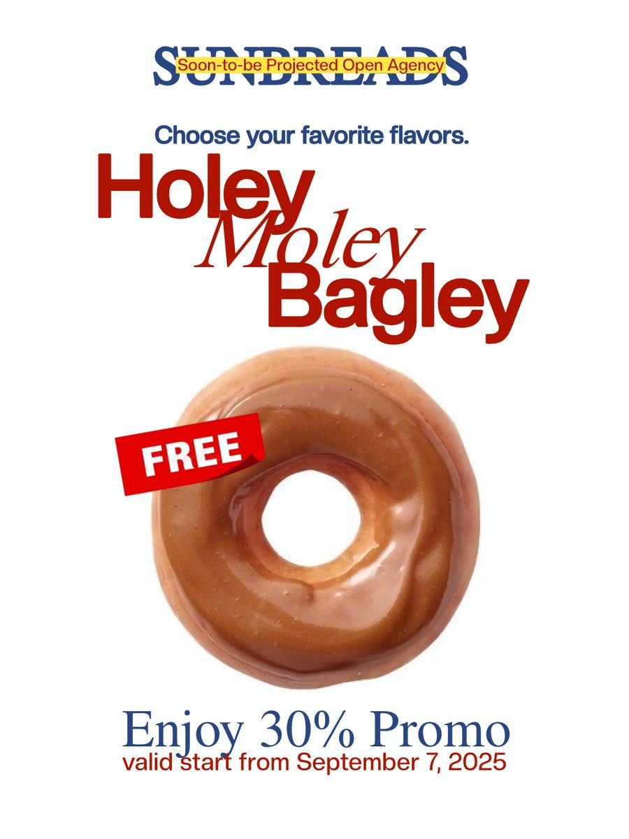 Sometimes happiness smells like freshly baked bread. <a href="/SunBreads/">َ</a> is opening soon, and they’ve prepared something special for everyone! a free slice of bread, soft and warm, ready to welcome us in. Let’s meet there! 🍞✨