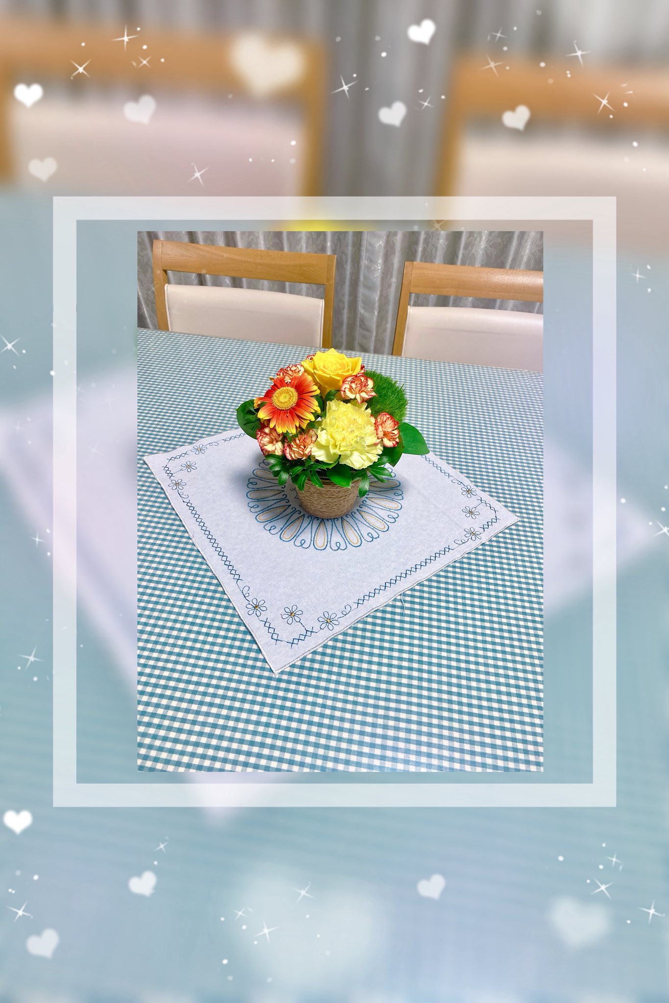 ぷくぷんさん　専用　お花のかわいいサイドテーブル ぷくぷんさん 専用 お花のかわいいサイドテーブル ぷくぷんさん