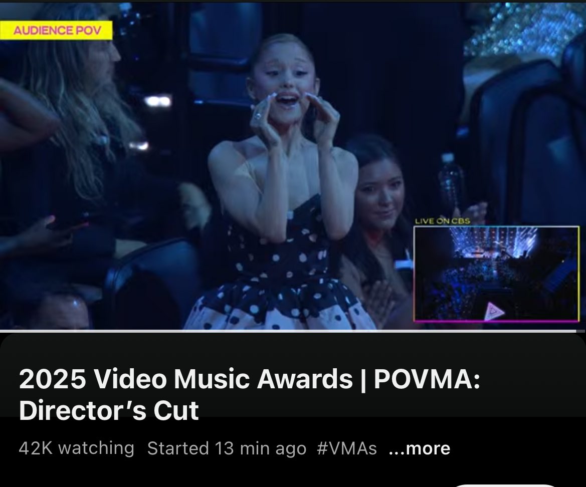 “audience pov” it’s been ariana the whole time this is so funny😭😭