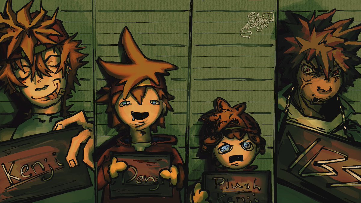 Literally finished this right on time
#YBSArt #KenjiArt