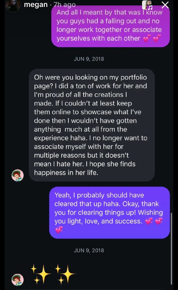 LoveSupportMel's tweet image. Apparently, someone messaged Stella about Melanie Martinez and said that while she doesn't want to be associated with her, she doesn't hate her and wishes Melanie happiness #MelanieMartinez