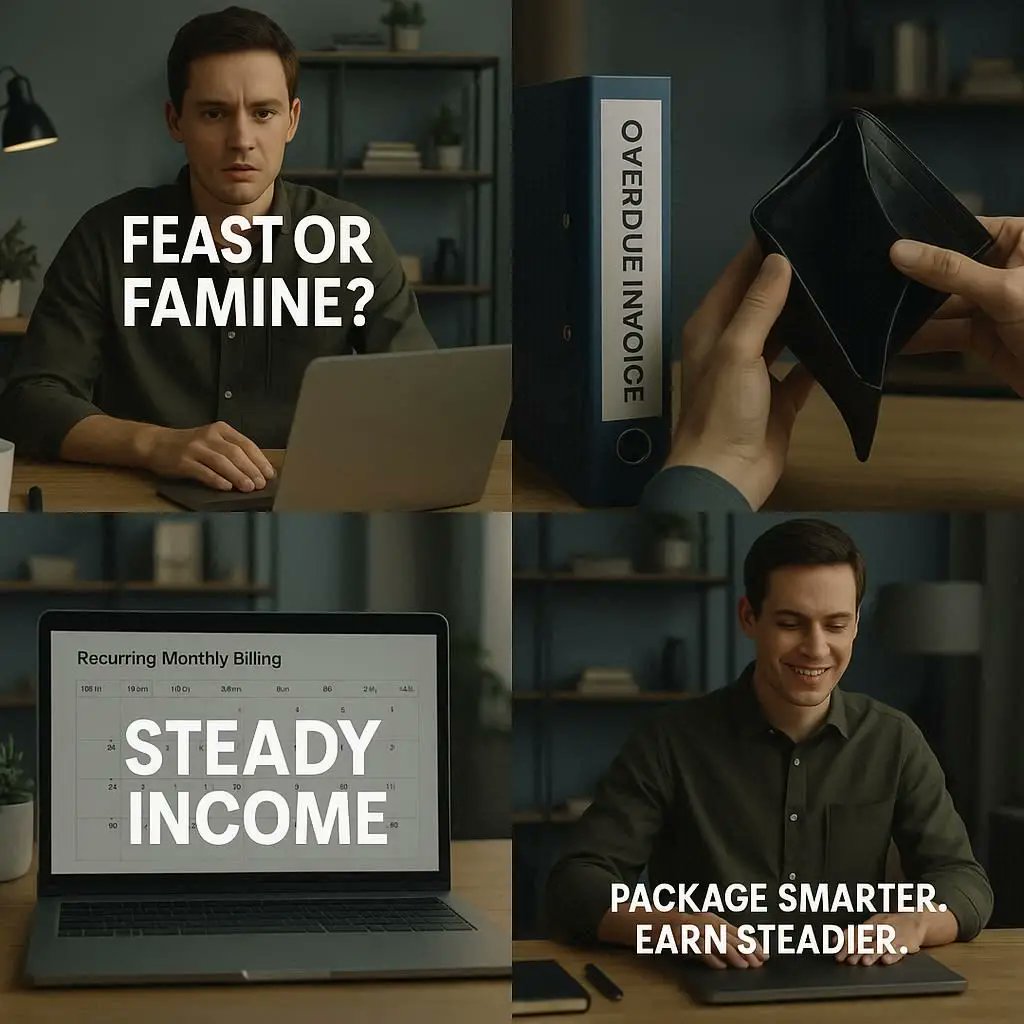 HeartHealing0N's tweet image. Lump sum projects create feast-or-famine cycles. Multi-phase pricing changes everything—steady income, lower risk, and happier clients. Learn how to structure it right.

flowfreelance.everything-ok.co.kr/2025/09/multi-…

#freelancefinance #cashflow #predictableincome #projectpricing