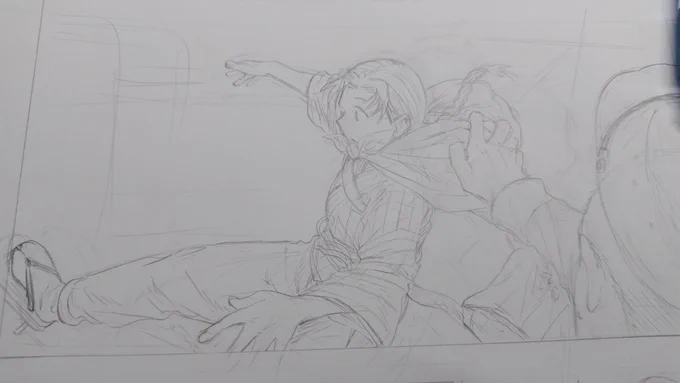 気に入ってる下書き。