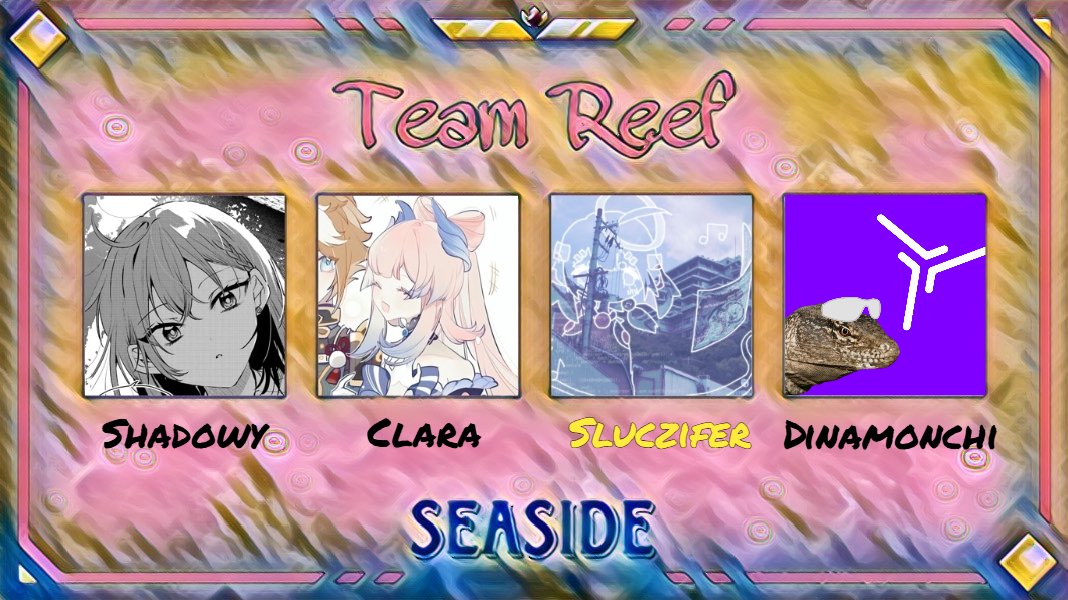 Seasidevents's tweet photo. TEAM REEF🪸
Shadowy Clara Sluczifer @dinamonchi https://t.co/z03FdoIEr9