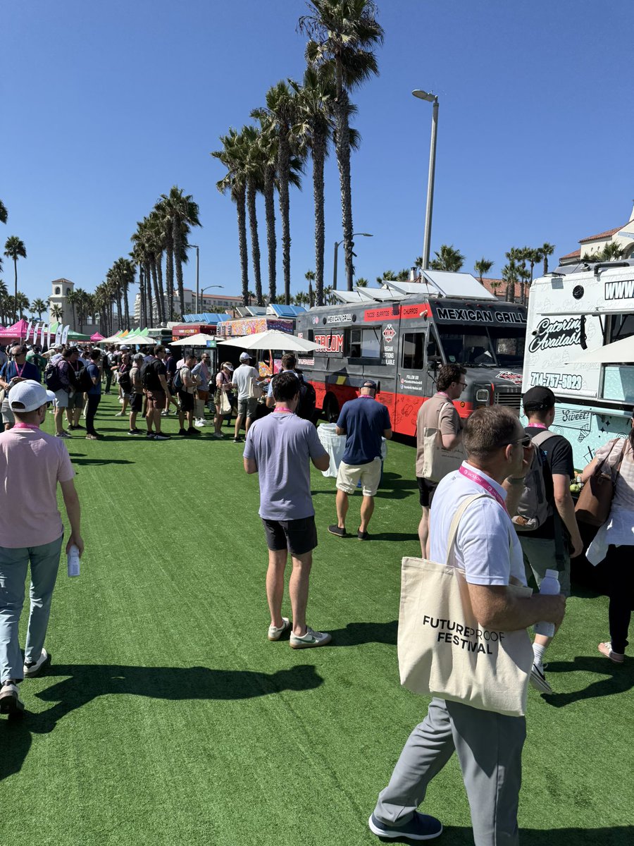 Opening day at <a href="/FutureProof_HQ/">Future Proof</a>! Looks like it’s going to be a huge event!