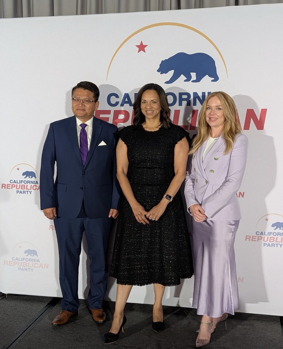 Here is the Chairwoman, Vice Chairman, and Secretary of The California Republican Party. The left’s stereotype of The Republican Party is a joke and a myth.

#GOP #RNC #CAGOP #Republican
