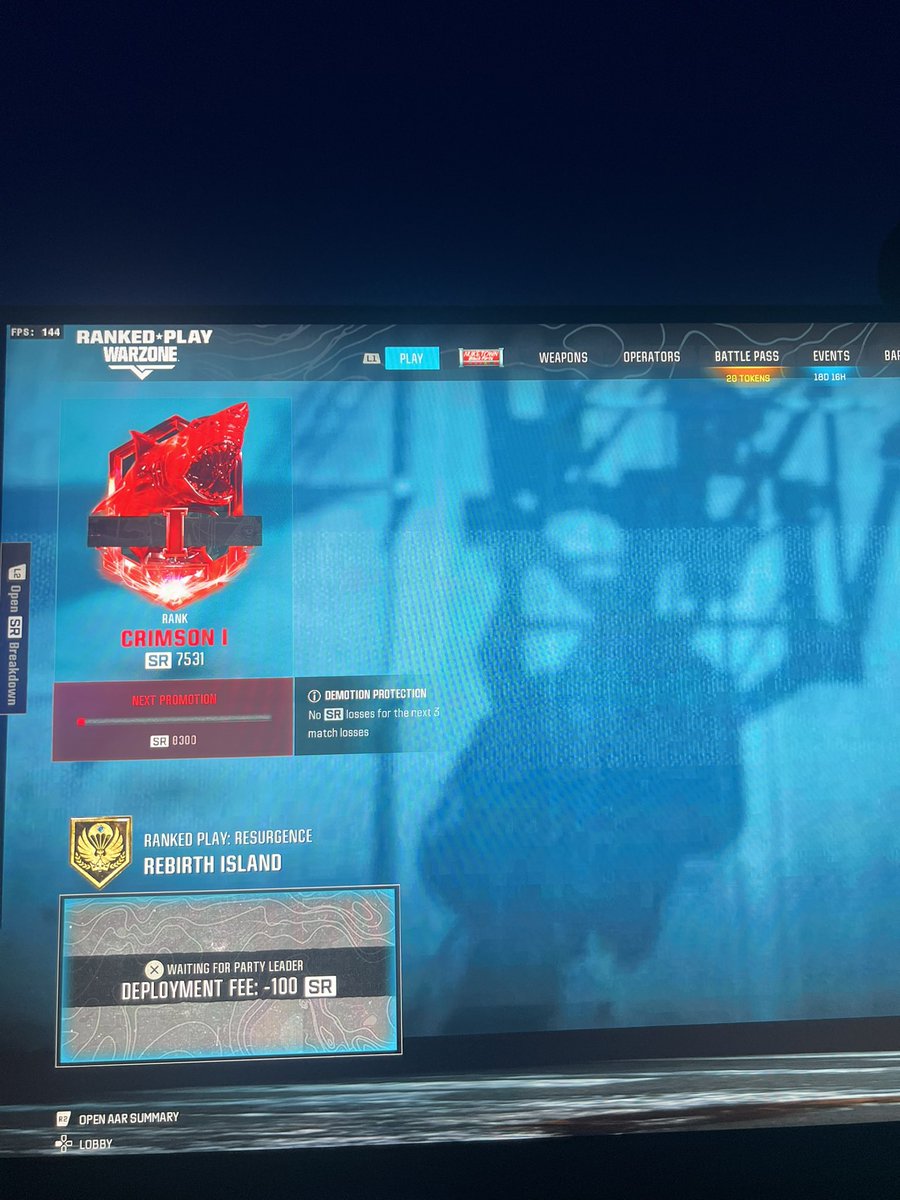 I made it to Crimson for the first time ever in <a href="/CallofDuty/">Call of Duty</a> LETS GO 🎉