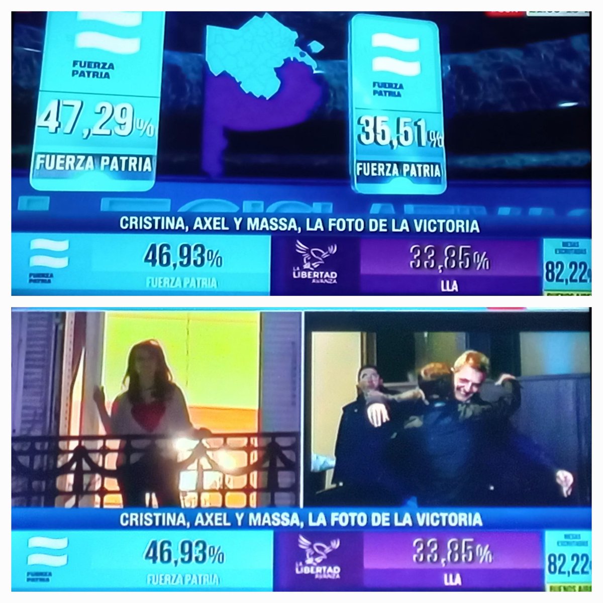 Histórico...!!! 14 puntos de diferencia en elecciones legislativas.
La gente hablo y expreso en las urnas, la realidad que se vive todos los días en el pais. 
😉💪🏻✌🏻🇦🇷
