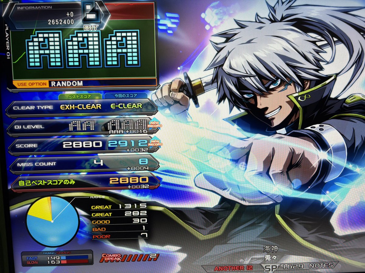 某鯖杯1週目の海神、なんとか鳥を捻り出せました🐥