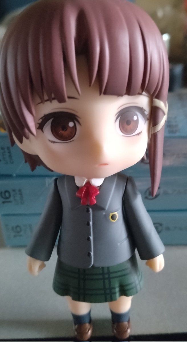 tak_matsuki's tweet photo. 岩倉玲音。
とてもかわよい。

 #lain
 #serial_experiments_lain
 #岩倉玲音
 #玲音 https://t.co/Y3ukpli95r