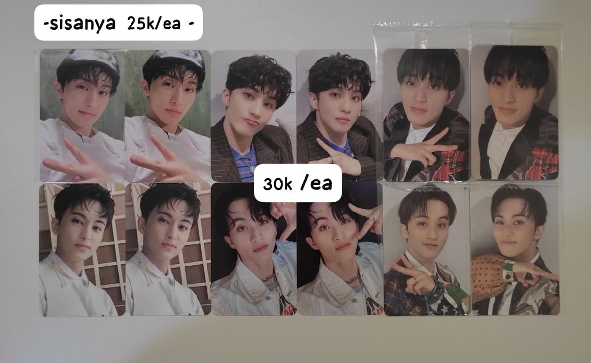 aabnohyuck's tweet photo. haaai, aku mau clearance sale dan jualin pc aku nihhh dan rata-rata pc mark haechan tapi tetep ada member lain jugaa. Jadi sistem nya take all/take banyakan yaa dan aku tunggu sampe jam 00.00 hari iniii 🫶🫶
✅ proof, cek toko/ongkir
📍 Depok
🔖 aab nct dream 127 wayv wish. https://t.co/rDSvgbiVta
