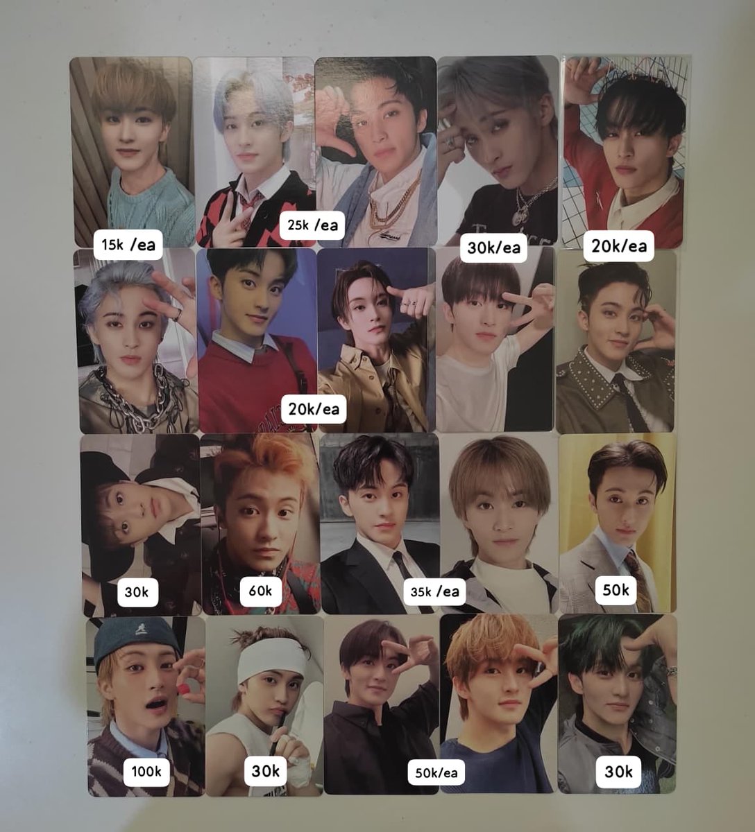 haaai, aku mau clearance sale dan jualin pc aku nihhh dan rata-rata pc mark haechan tapi tetep ada member lain jugaa. Jadi sistem nya take all/take banyakan yaa dan aku tunggu sampe jam 00.00 hari iniii 🫶🫶
✅ proof, cek toko/ongkir
📍 Depok
🔖 aab nct dream 127 wayv wish.