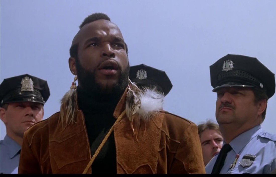 People think I’m kidding when I say Mr. T deserved Best Supporting Actor for Rocky III. I’m not fucking playing. Motherfucker made that movie. Legitimately great performance. 

“But he didn’t show range …”

Shut up, nerd. He didn’t need to, the role called for 100 mph fastballs.