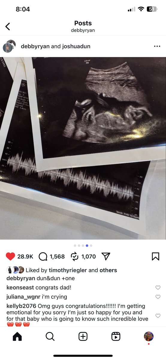 kellyb2076's tweet photo. Pics from Debby’s insta post. I am so happy for them and for that baby they are going to love so well!!!! https://t.co/sbhfGs2nDZ
