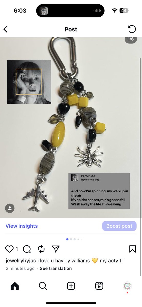 braceletladyy's tweet photo. guys can u help me blow up this post i want hayley to see my stuff so bad https://t.co/3RAG5jwUs7