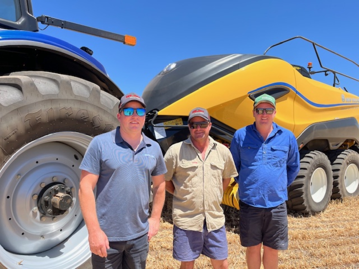 Farmers across WA’s Wheatbelt are seeing game-changing results with New Holland Agriculture's IntelliSense™ bale automation. This cutting-edge tech automatically adjusts speed &amp; steering—optimising bale quality, ⬇️blockages &amp; ⬆️efficiency.

Visit newholland.com/au