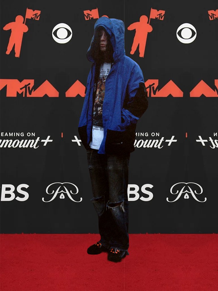 Bladee has arrived at the #VMAs .