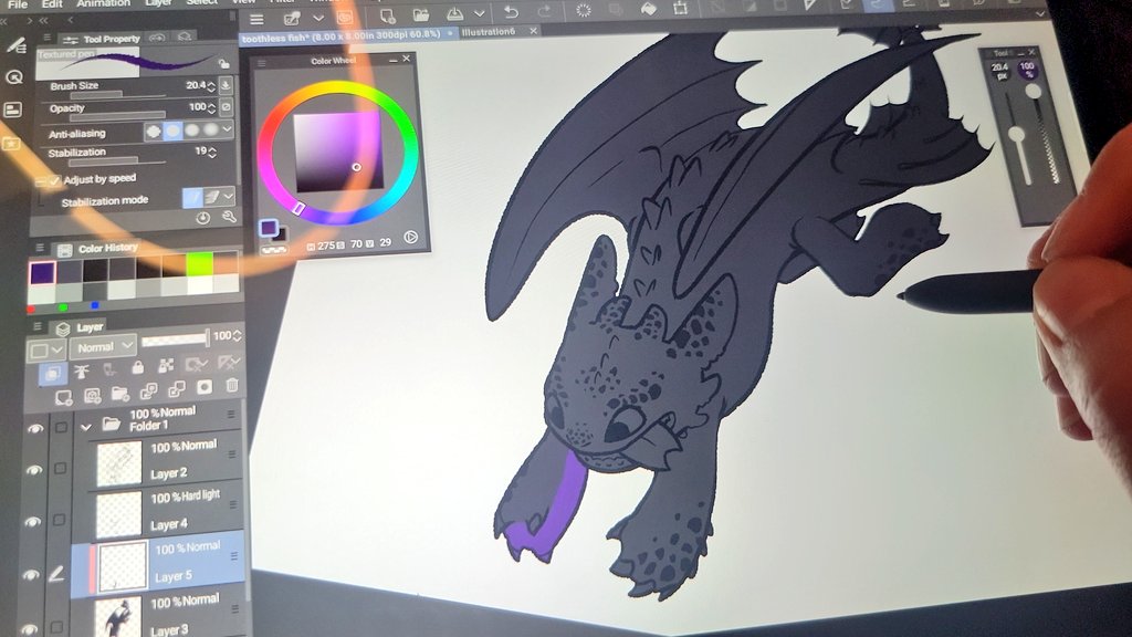 Making something new ✨️ | #Toothless #ArtistOnTwitter #smallartist