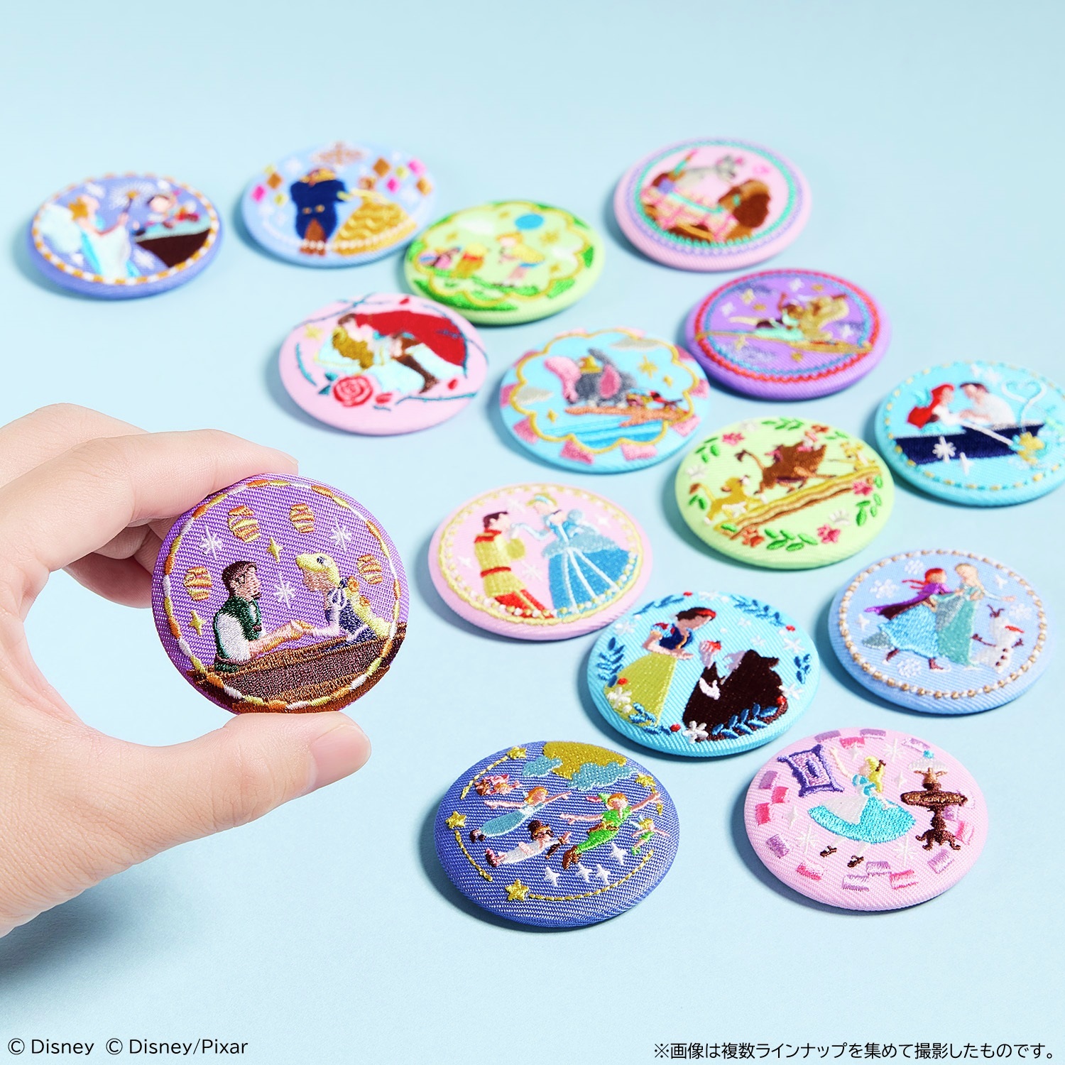 マイメロ 刺繍缶バッジ イオン コンプ 未開封 イオン限定】「マイメロディ刺しゅう缶バッジ」「クロミ刺しゅう