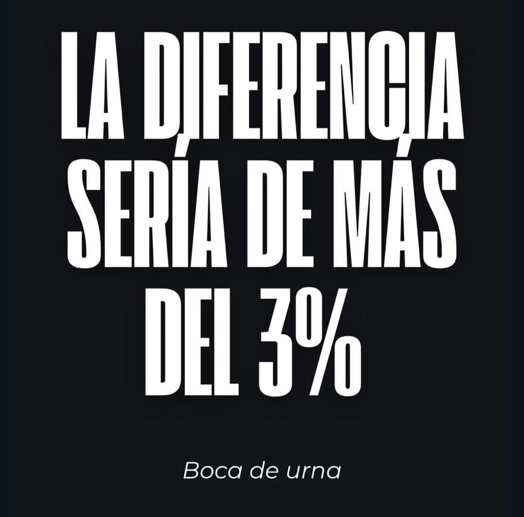 #ChauMilei Milei tú puedes !!!! La Libertad tres por ciento No avanza
