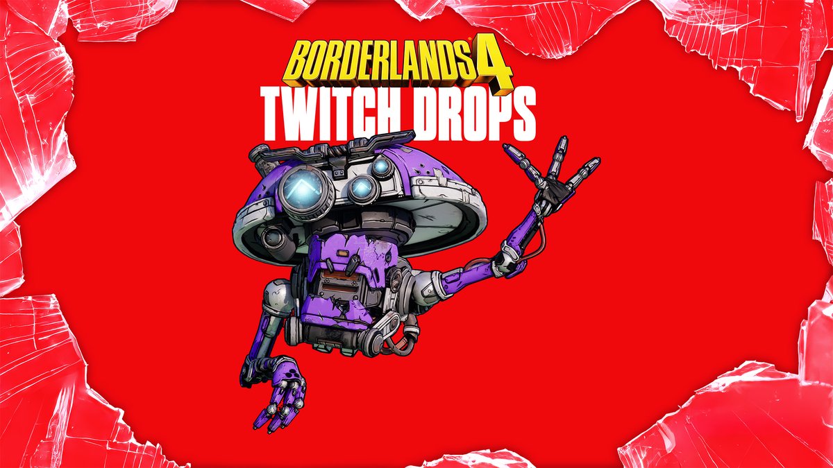 Borderlands's tweet image. Want another chance to earn the ECHO-4 Twitch Drop?

Tomorrow we&apos;ll be re-streaming our trailers at two different times:
👉 9 a.m. PT
👉 5 p.m. PT

Tune in to twitch.tv/borderlands for 30 minutes to nab your Drop!