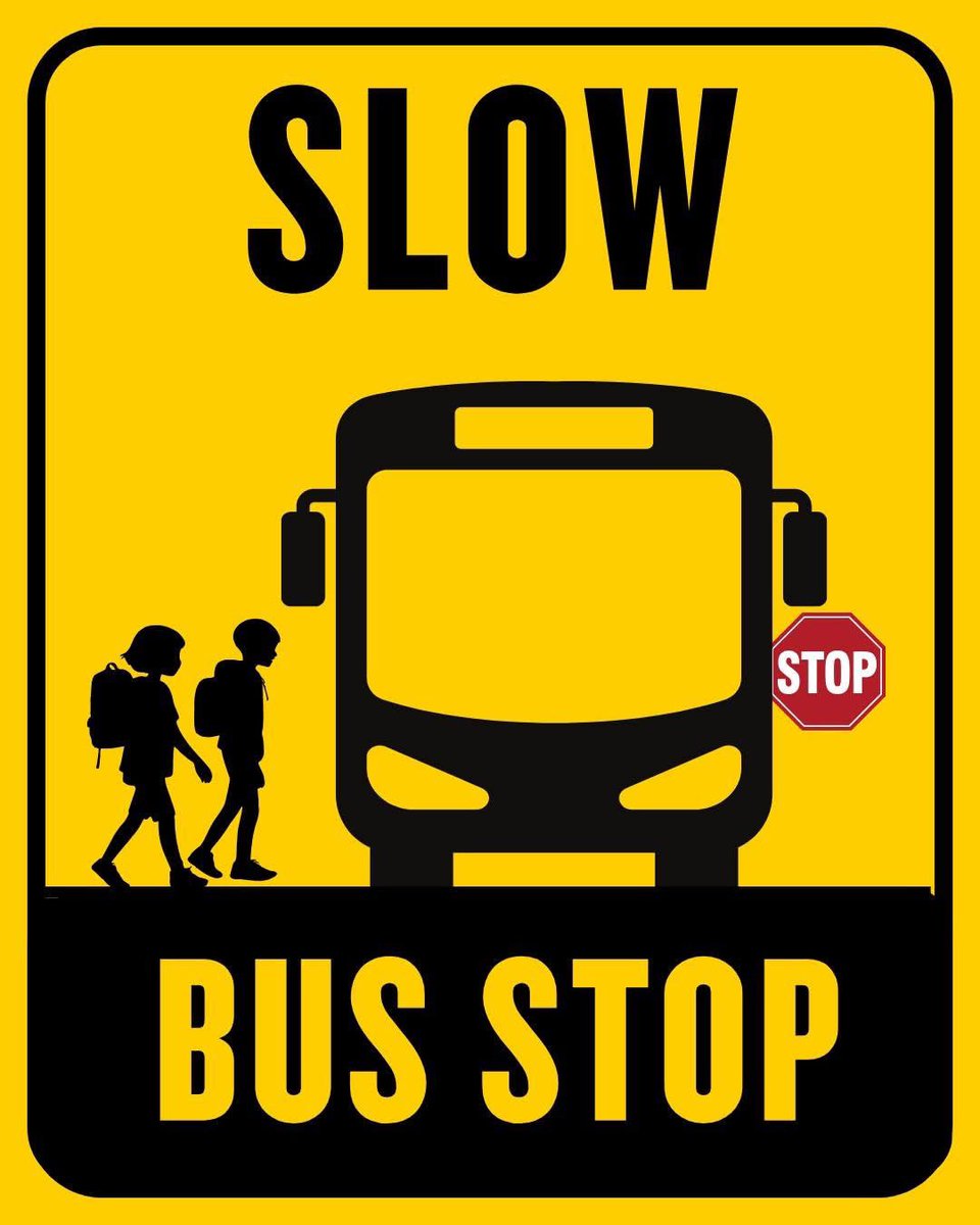 Now that school is back in session, please be mindful of your speed and surroundings, especially near bus stops and school zones. #BackToSchool2025