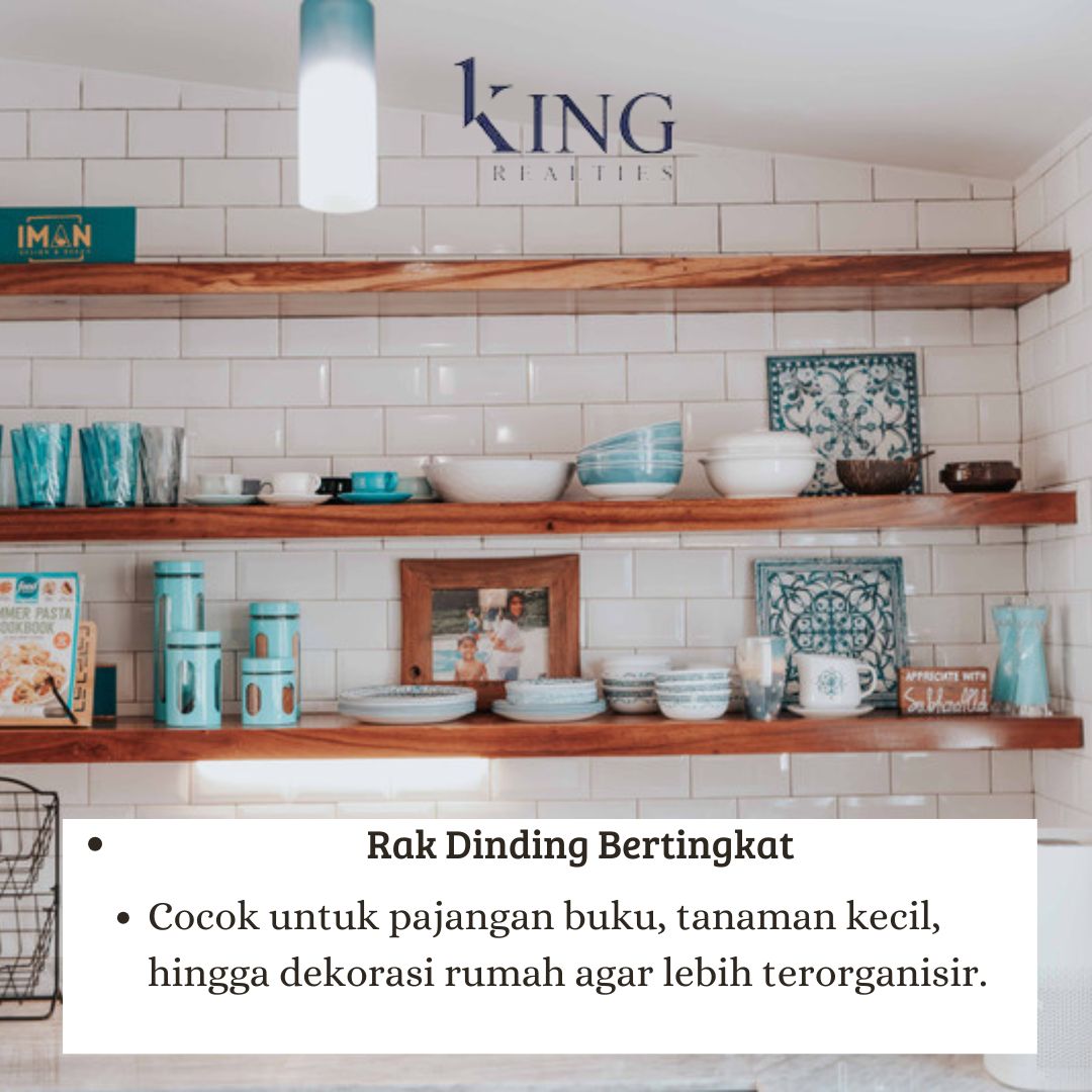 KingRealties's tweet image. #TipsInterior #RakUnik #HunianNyaman #InspirasiRumah #DesainMinimalis #RakDindingMinimalis
.