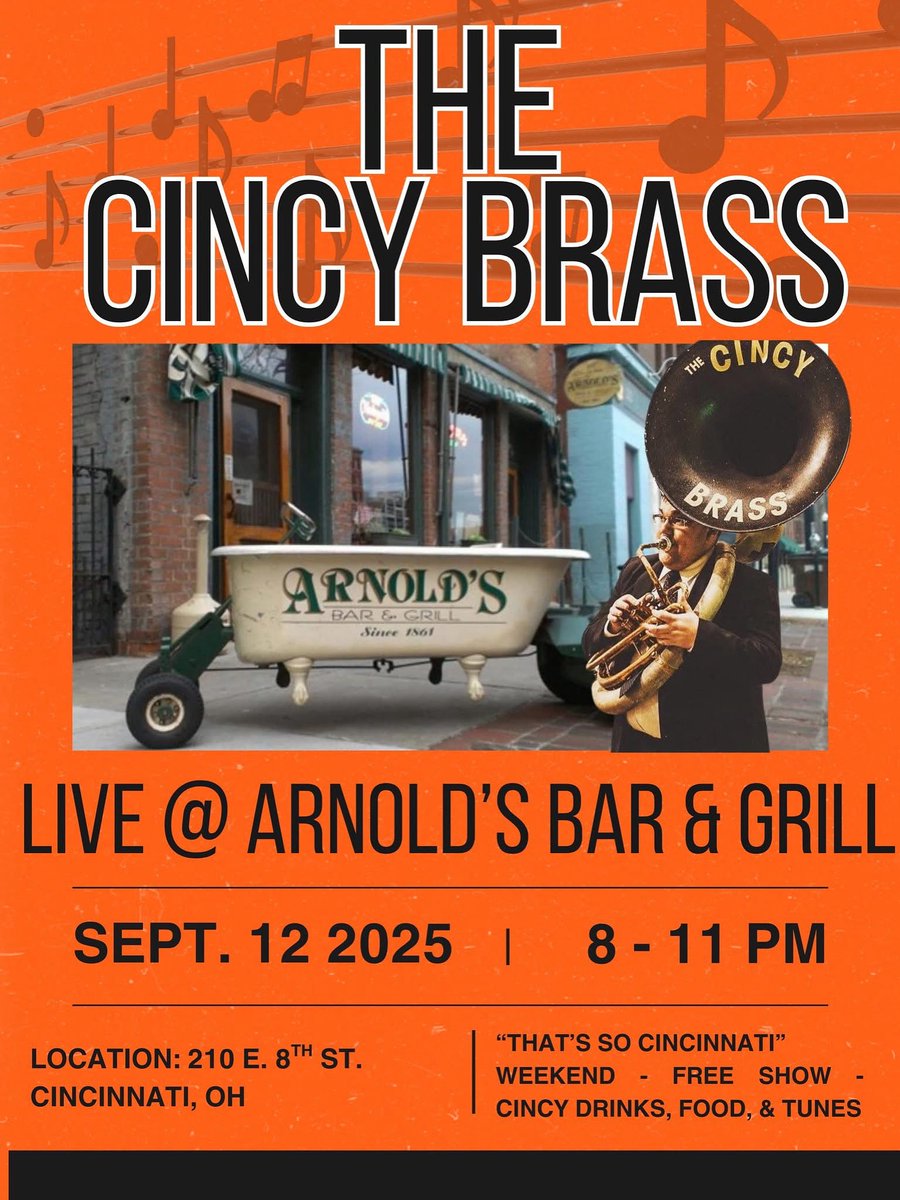 THIS FRIDAY AT <a href="/Arnoldsbar/">Arnold's Bar & Grill</a> - 8 PM - FREE SHOW - JOIN US!