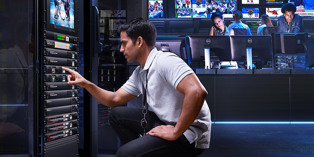 New SMPTE 2110 Updates! Get improved PTP stability, better NMOS Registry support and performance, improved mDNS compatibility and IGMP V3 handling for Blackmagic 2110 IP Converters, Audio Monitor 12G G3, SmartView 4K G3 and Ethernet Switch 360P! Download bmd.link/7t4phP