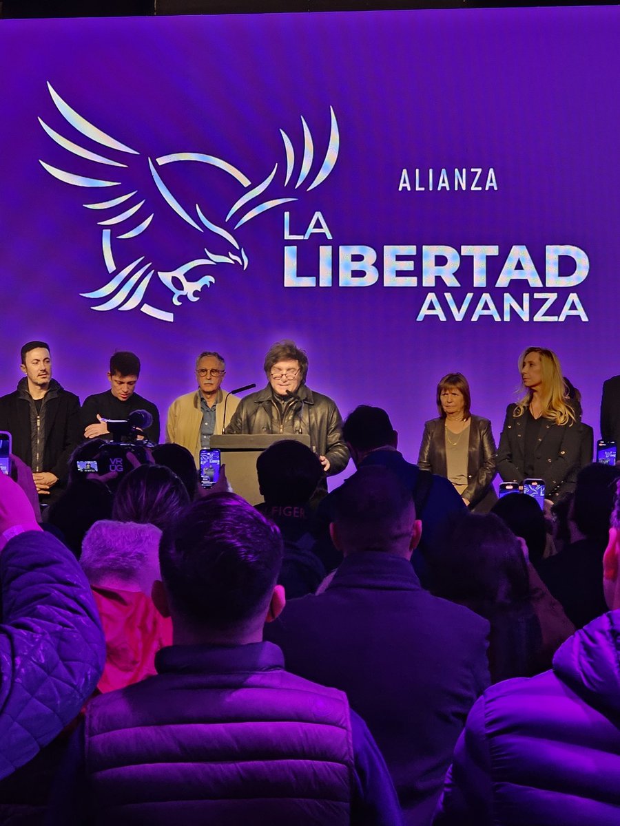 La Libertad seguirá avanzando. 
Este es el único modelo que sirve para sacar a la Argentina adelante después de décadas de deterioro. 

#LaLibertadAvanza