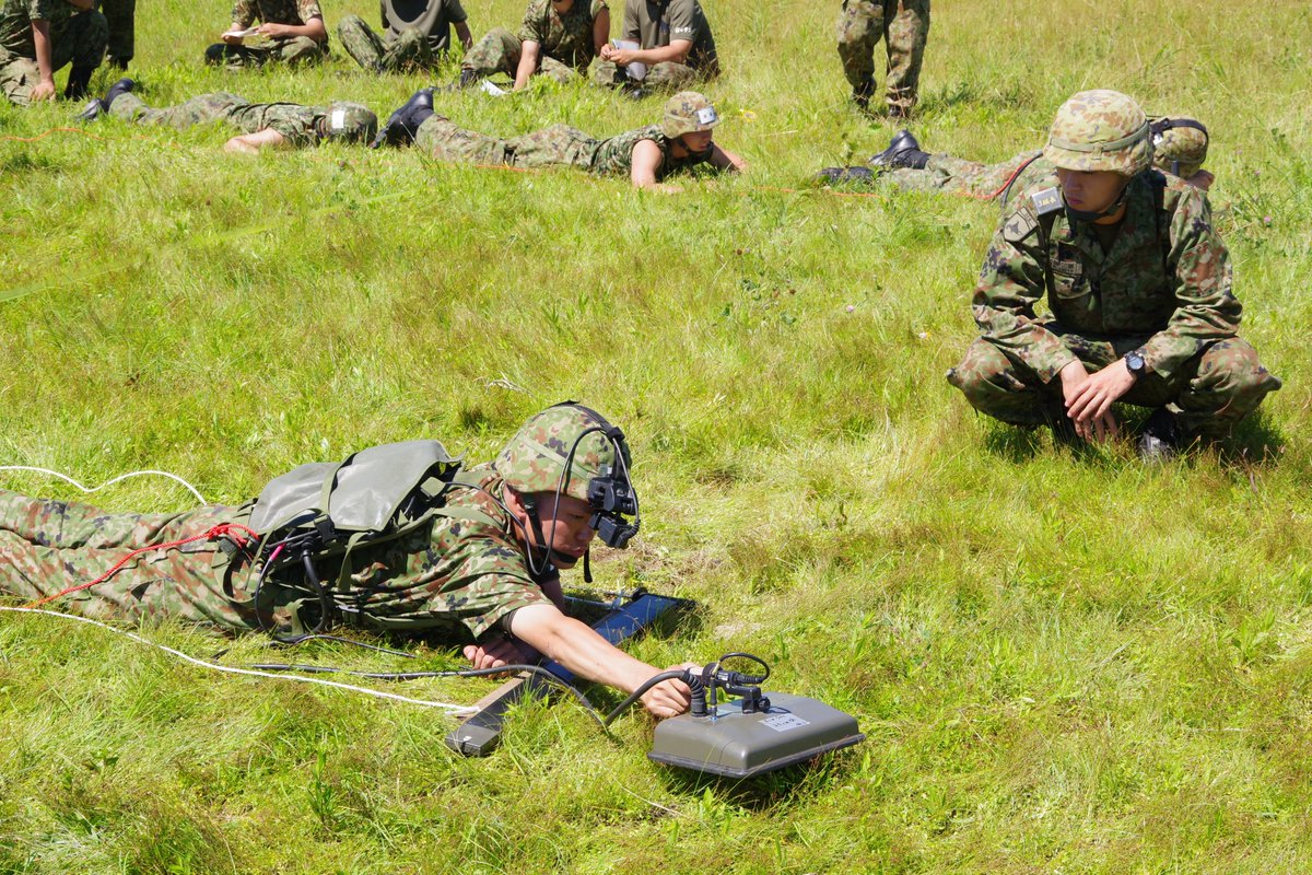 地雷探知の人 Engineer Rookiesその6】 新隊員後期教育隊において「地雷の探知