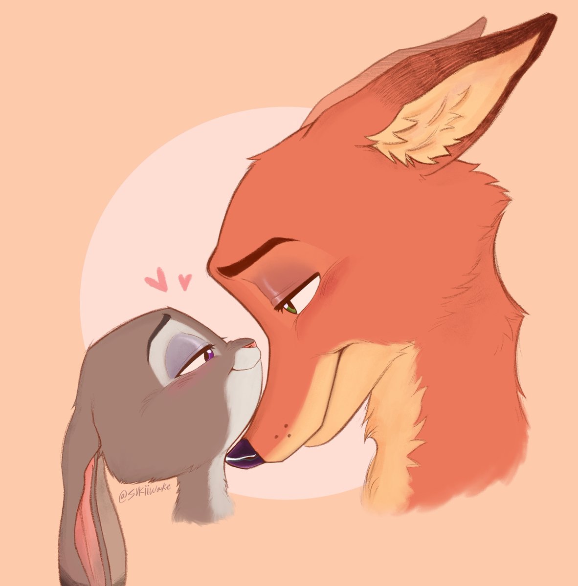 SukiiWake's tweet photo. 💞
#wildehopps #zootopiafanart #zootopia2 https://t.co/C7X2BEg8Gu