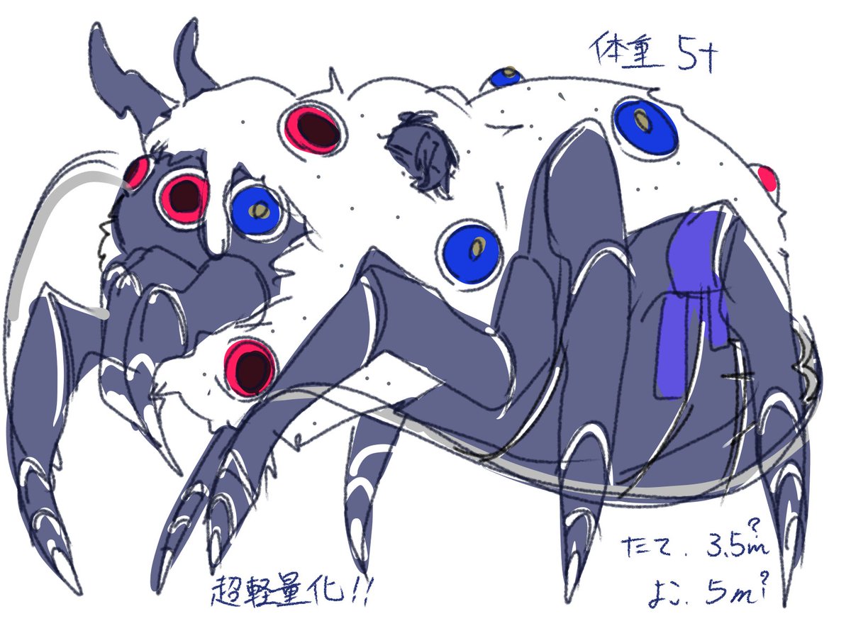 19no8k6's tweet photo. #ストサカ美術館
異形ネアと異形レの設定資料的なもの https://t.co/E3lTexhdmt