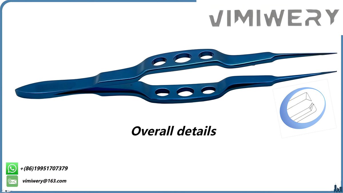vimimery's tweet image. TissueForceps,
We supplies professional #ophthalmic #surgical #instruments. Ideal for gentle tissue handling in eye procedures, ensuring precise control during surgery. You can reach out for more details.
Email: vimiwery@163.com
ebay.com/usr/vimiwery

#eyes #ophthalmology #eye