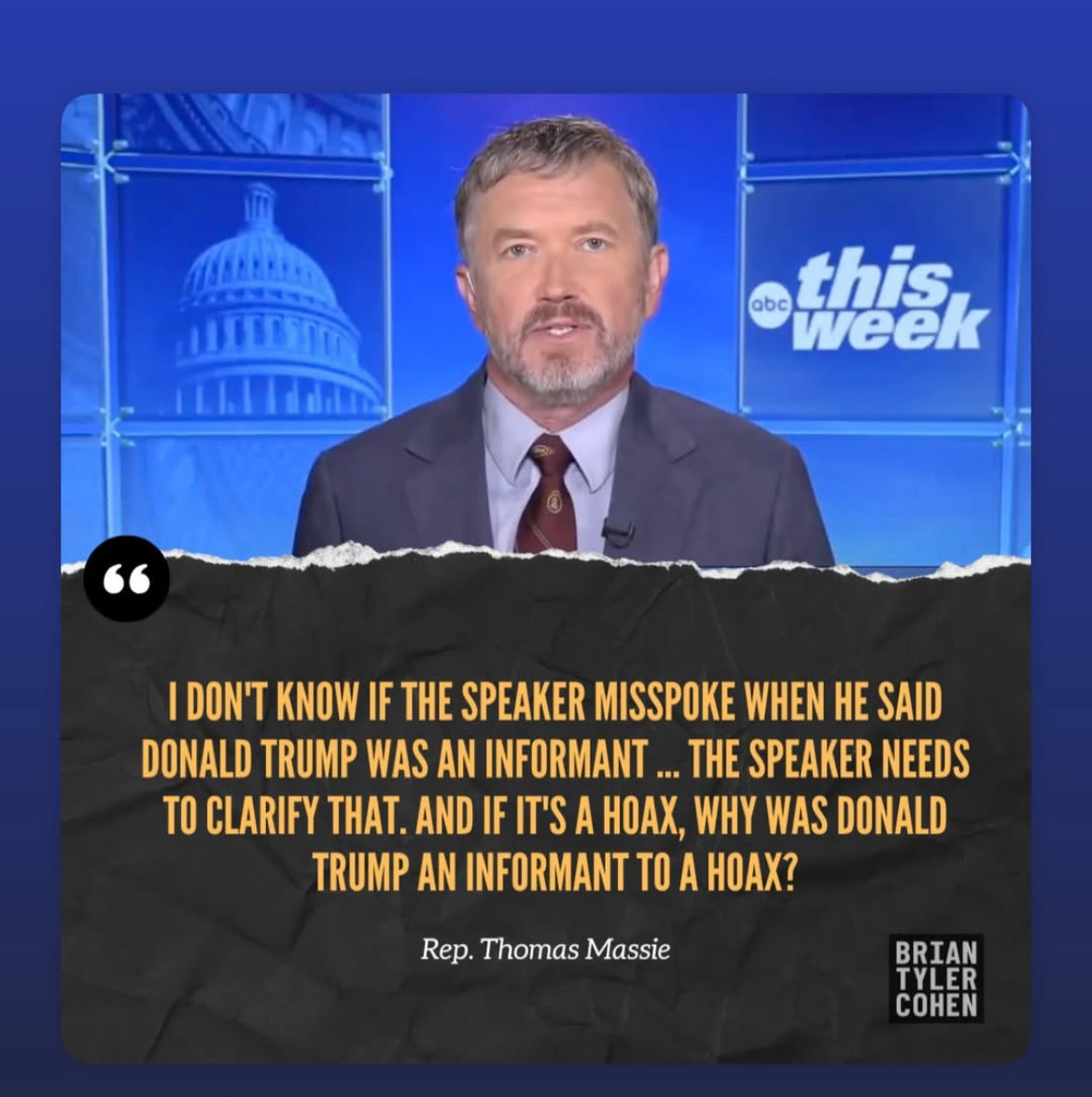 Kudos ⁦<a href="/RepThomasMassie/">Thomas Massie</a>⁩ and I know the nut job gallery is not happy with you!!