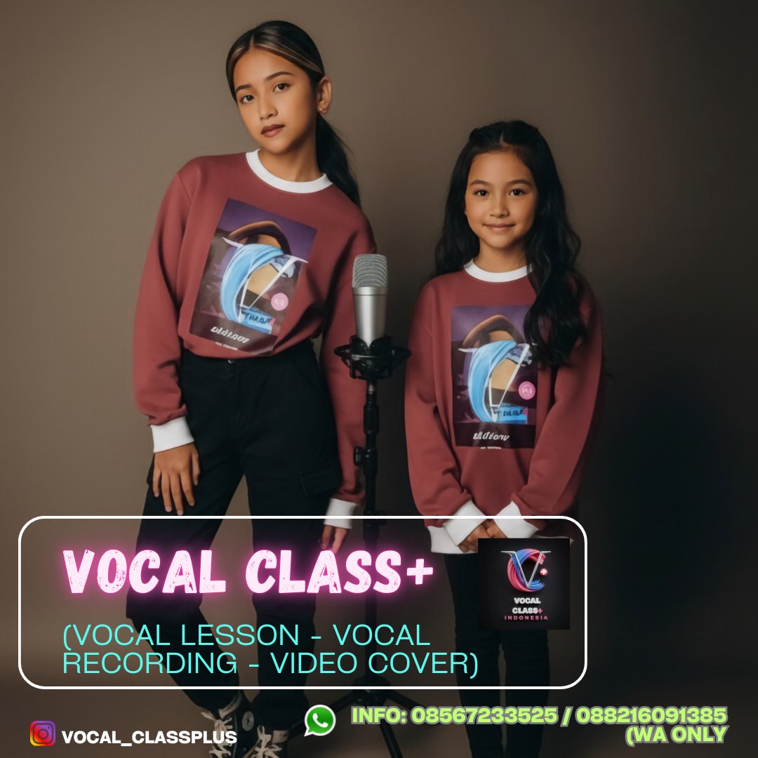 VocalClass_ID's tweet photo. #vokal #Senin September Indah #weareoneEXO KING IS BACK #Indonesia #musik #nyanyi #kidsinger #kid #HitSongs #les #kursus #belajar #cover #COVERGIRL #Depok #jabodetabek #info #classroom #class #recording #rekaman #Vocals #vocal https://t.co/kFEsqvrJew