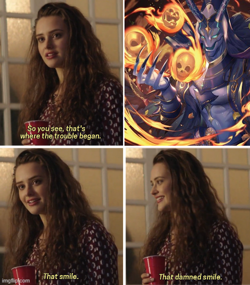 That damned smile.

#GrandArchive #GrandArchiveTCG