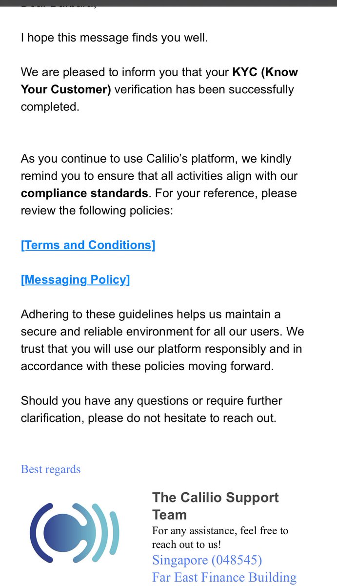 AssaeedaS's tweet photo. @caliliovoip You told me it was resolved &amp; fully verified multiple times only to reach out again the next day &amp; ask for verification again. I begged you to stop stressing me out with this over &amp; over &amp; you said it’s all resolved it was just an automated email AND NOW MY ACCOUNT IS SUSPENDED https://t.co/tUkeHFME2L