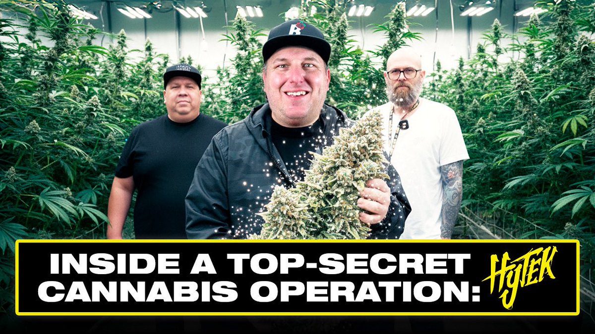 Live AT 9AM
Tomrw 📍YOUTUBE 
<a href="/HytekDetroit/">Hytek Detroit</a> In depth Grow Tour ! We talk all kinds of tech, lighting, nutrients, genetics, veg to bloom times, cure &amp; hang !!! Also we dive into the <a href="/Lowtemp_Indus/">Lowtemp Industries</a> Osprey Room Build out (Aka Rosin / Wash Room) we also get a look at the #Driflower