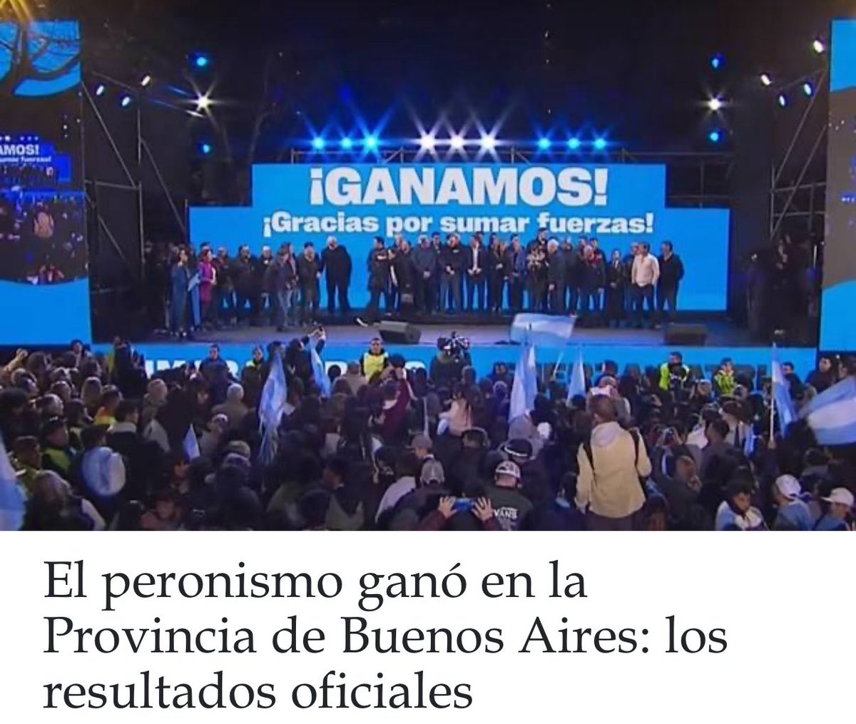 Cayó la derecha en Argentina! 
En las elecciones legislativas de hoy en Buenos Aires ganó el partido Peronista (izquierda). Empezó la decadencia política de Milei. Esperen que ahorita sale histérico a gritar “Fraudeeeeee!!!” Les suena familiar? 😆