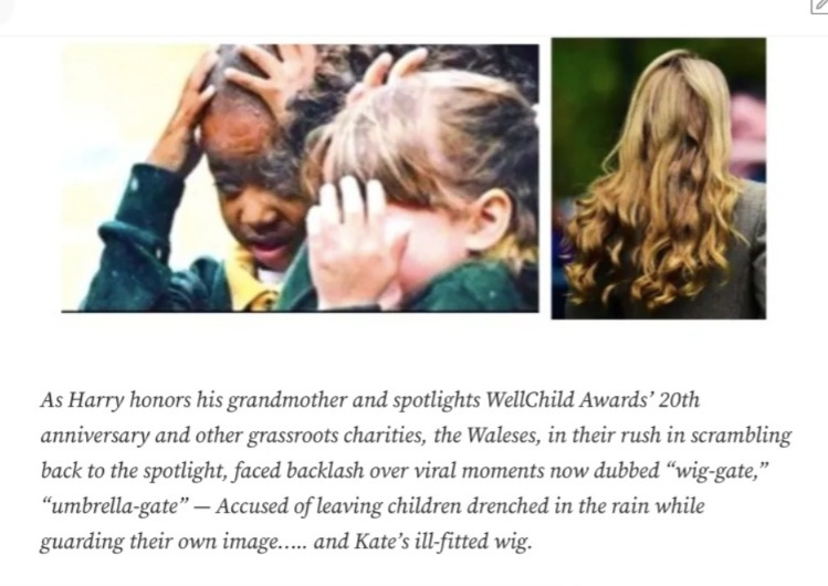 "Prince Harry returns to the U.K., and with that comes a predictable royal sideshow: William and Kate, the so-called “DoLittles,” being forced to drag themselves out of their lounge chairs to stage appearances and cling to the spotlight."

#princeharry 
medium.com/@sueteh999/wig…