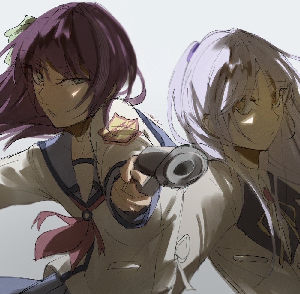 do u guys remember angel beats 🥀 #angelbeats #yurinakamura #kanadetachibana #yuri #kanade