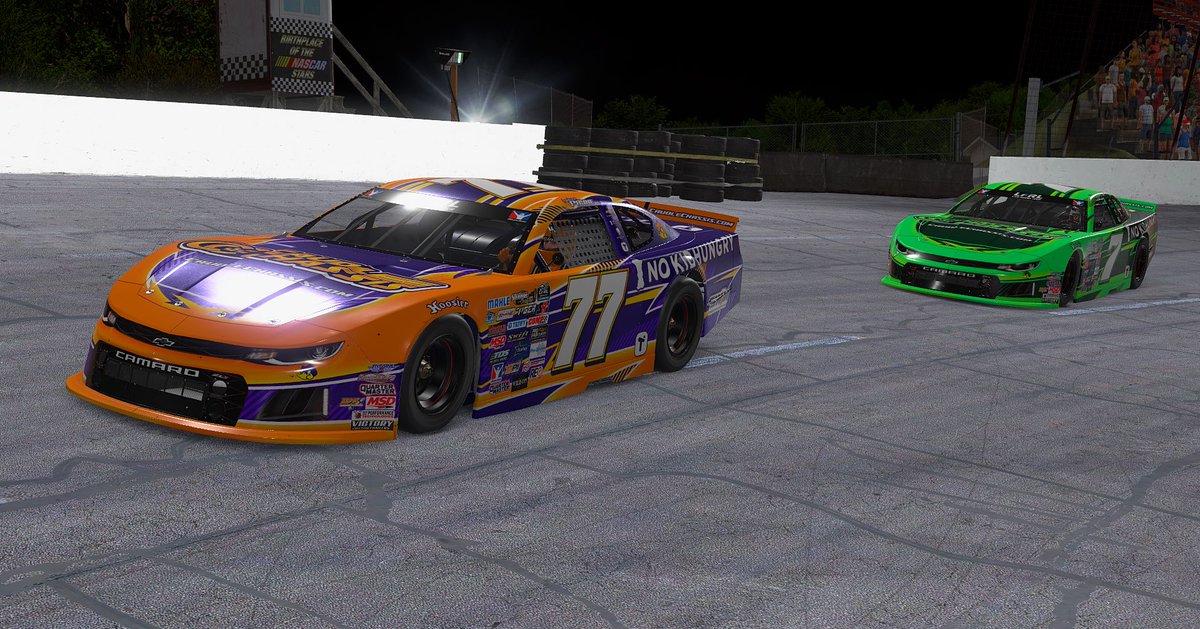 Recovery drive for <a href="/AndrewPayne93/">Andrew Payne</a> and I tonight at Hickory. P4 &amp; P6 when it was all said and done <a href="/weareluckyducks/">Lucky Ducks Motorsports</a>